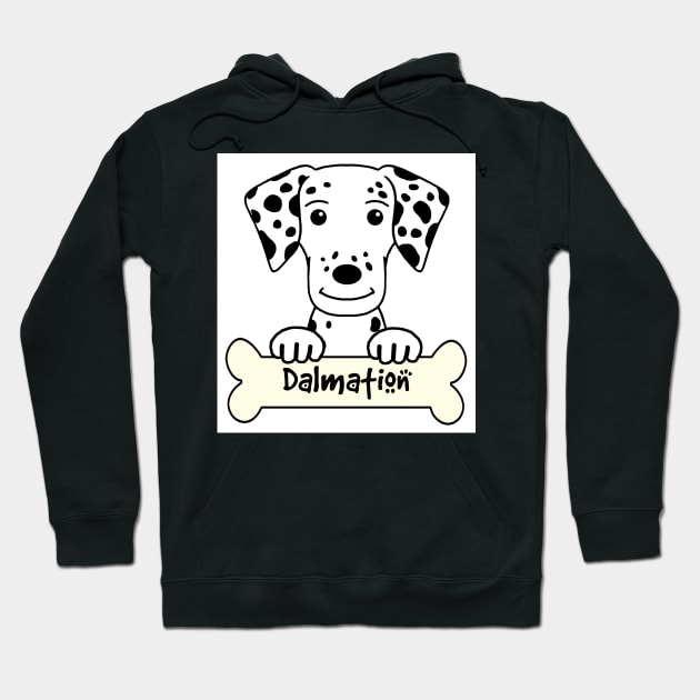 Dalmation Hoodie by AnitaValle